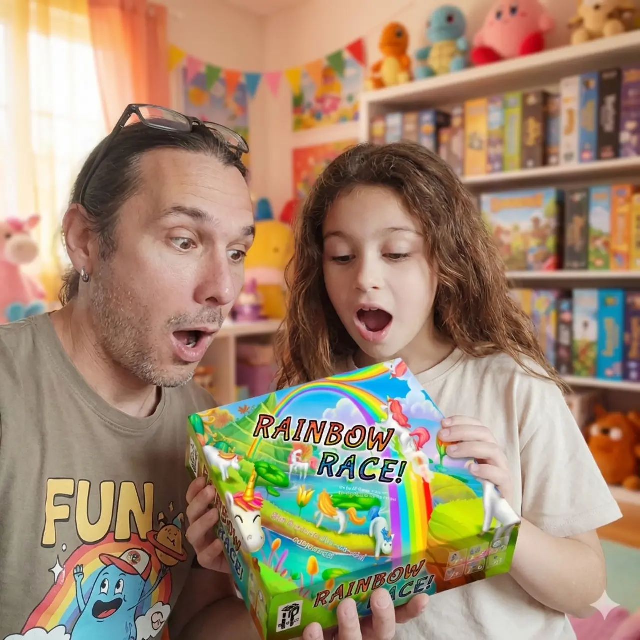 Cyrille et Maëna, créateurs de Rainbow Race